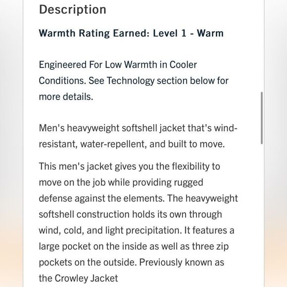 Carhartt RAIN DEFENDER® RELAXED FIT HEAVYWEIGHT SOFTSHELL JACKET - Picture 3 of 13